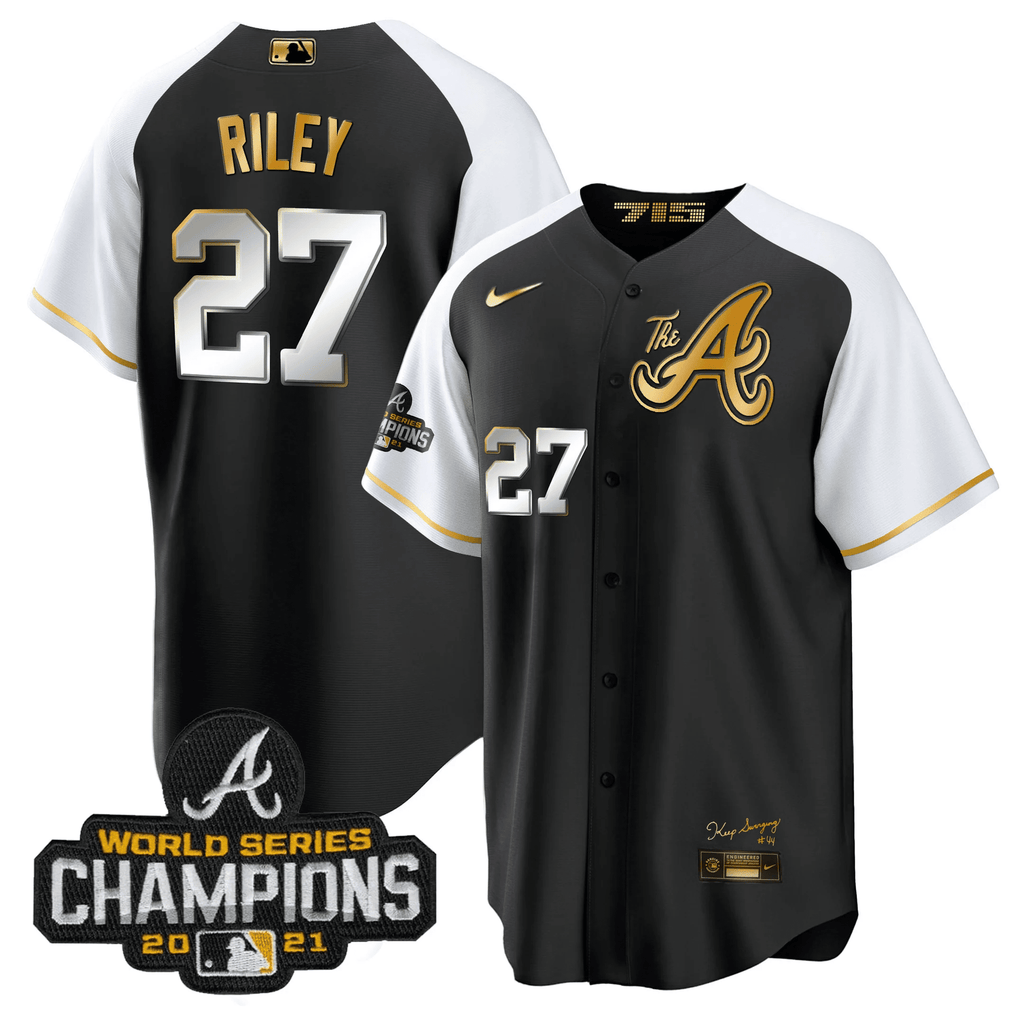 Men’s Atlanta Champions Alternate Gold Cool Base Jersey