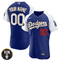 Vin Scully Patch Flex Base Custom Jersey