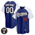 Vin Scully Patch Cool Base Custom Jersey