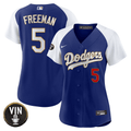 Women’s Vin Scully Patch Gold Trim Jersey