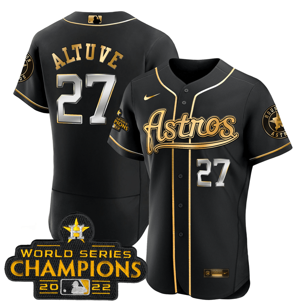 Men’s Champions & Throwback Patch Gold Jersey V2