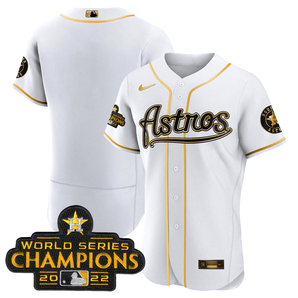 Men’s Champions & Throwback Patch Gold Jersey V2