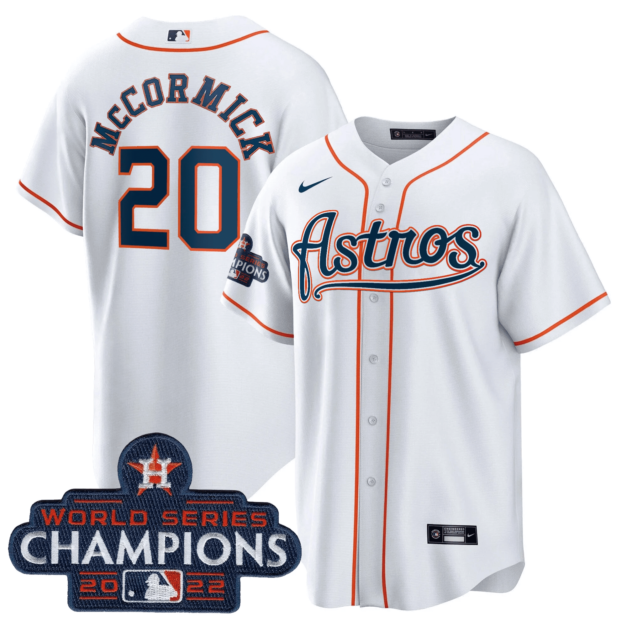 Men’s Champions & Throwback Patch Gold Jersey V2