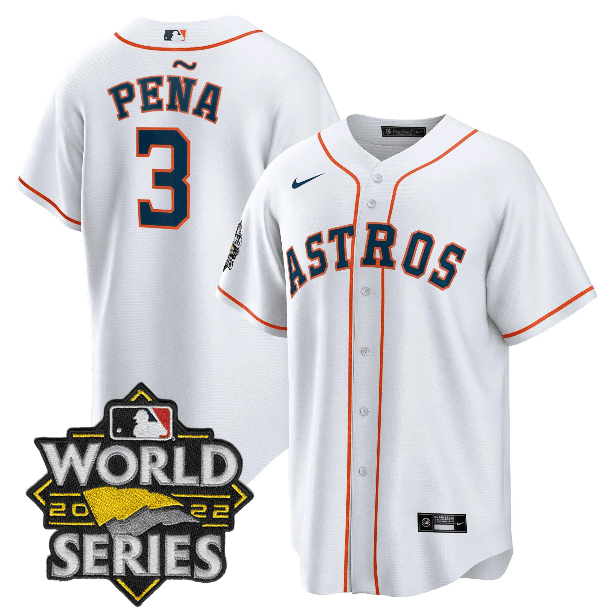 Men’s Houston 2022 World Series Player Jersey