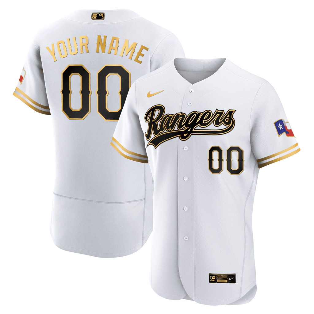 Texas 2023 Gold Custom Jersey