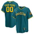 Seattle 2023 City Connect Fan Made Edition Custom Jersey