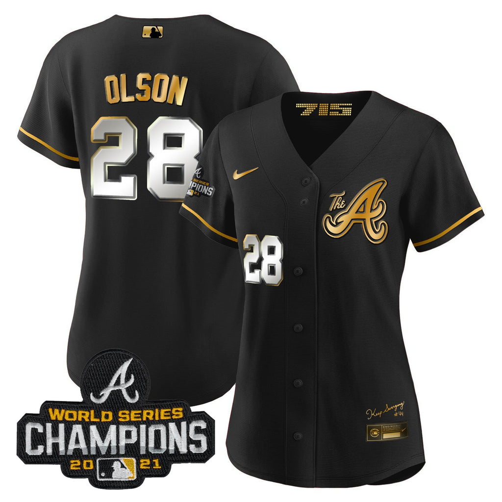 Women’s Atlanta Champions City Connect Gold Jersey