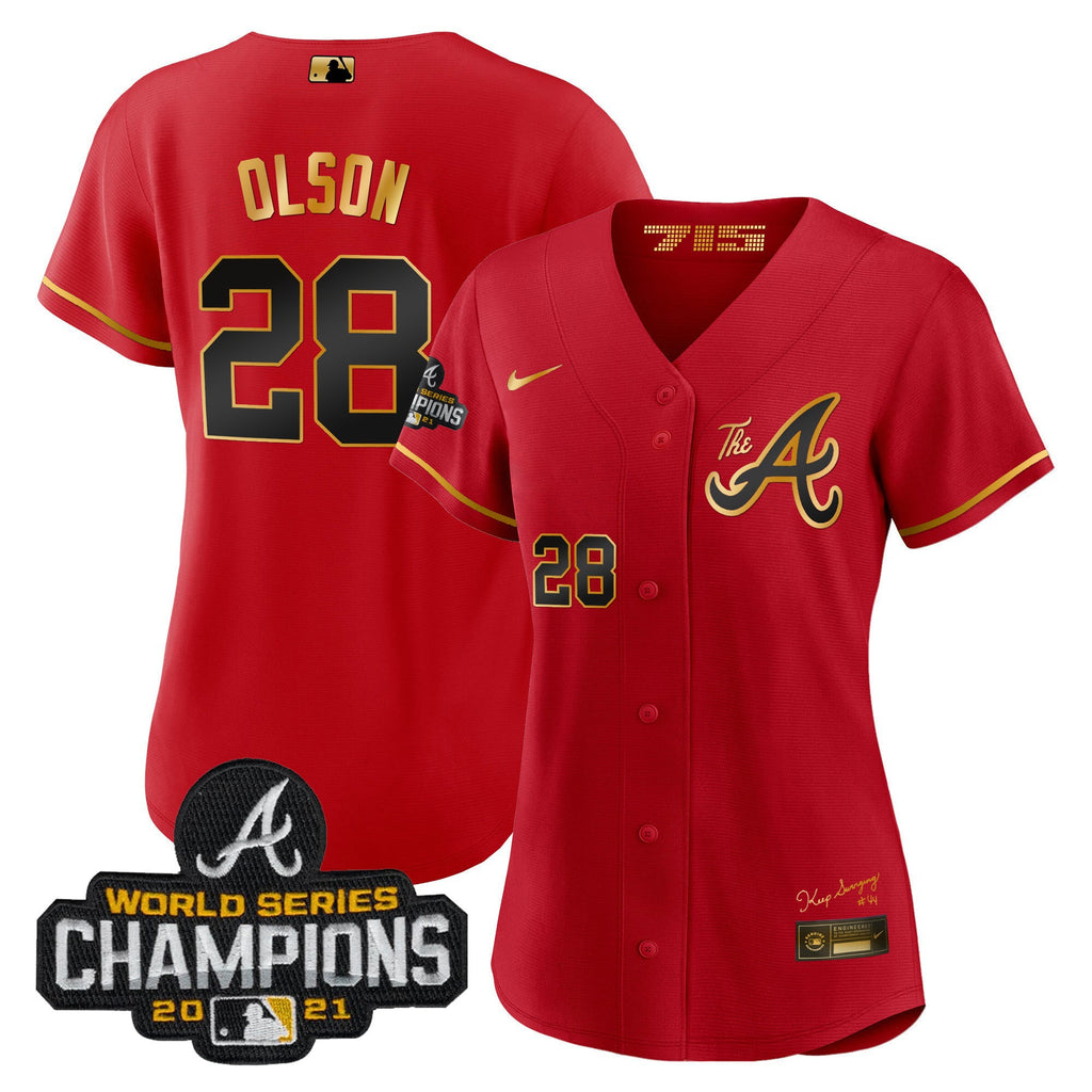 Women’s Atlanta Champions City Connect Gold Jersey