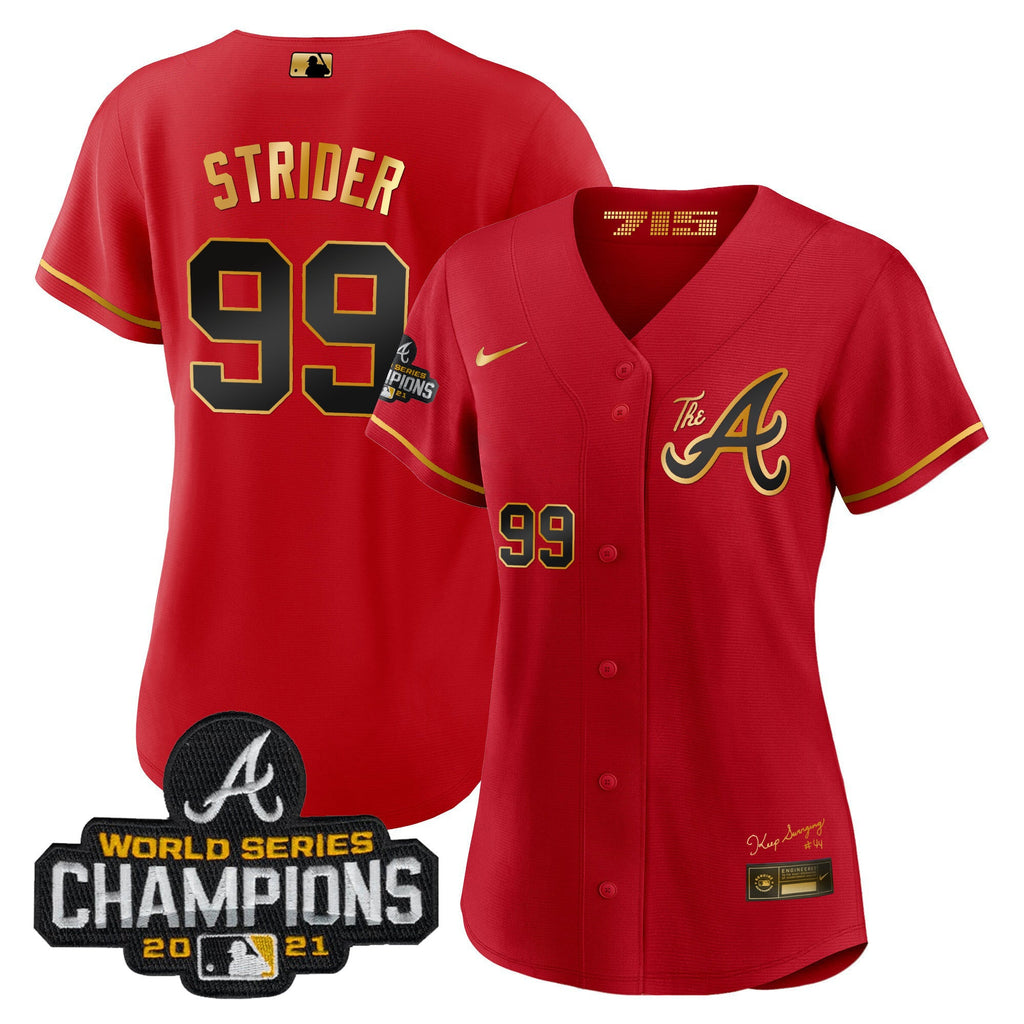 Women’s Atlanta Champions City Connect Gold Jersey