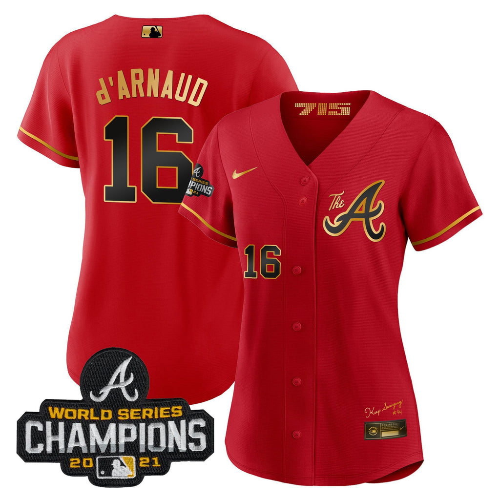 Women’s Atlanta Champions City Connect Gold Jersey