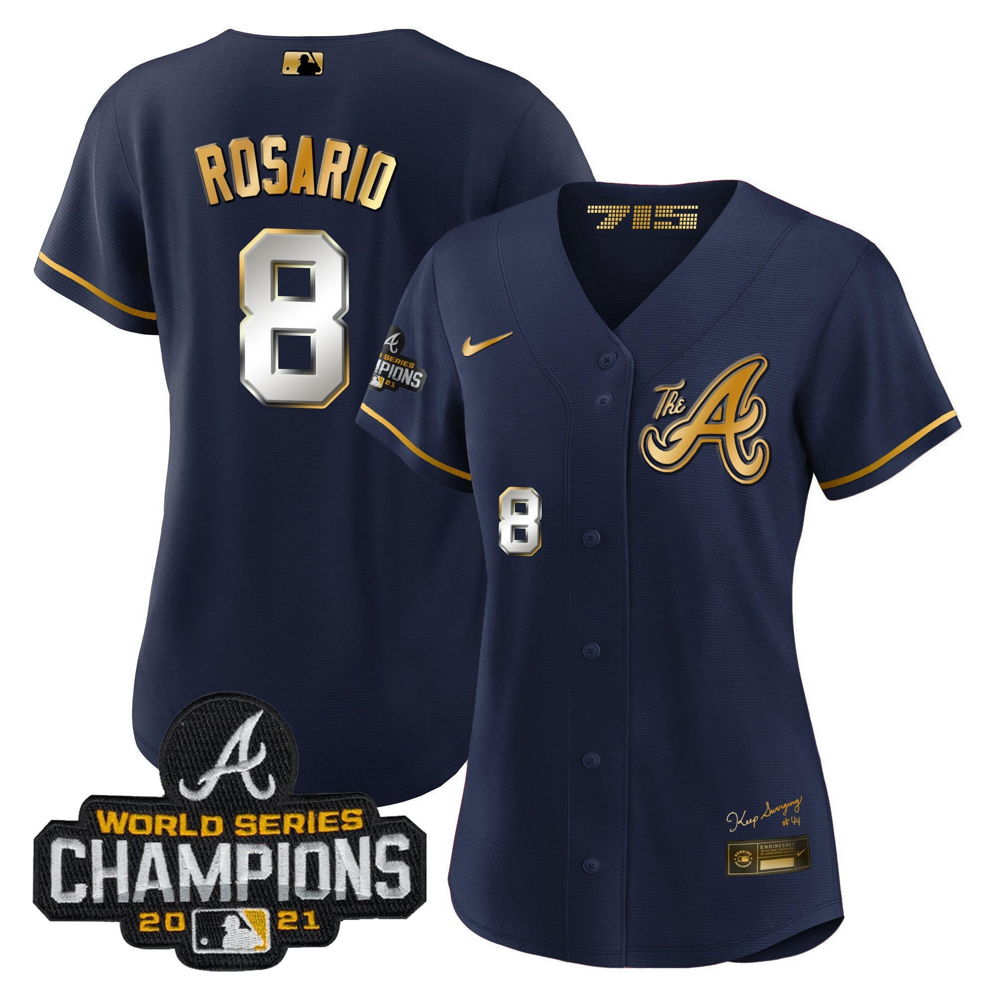 Women’s Atlanta Champions City Connect Gold Jersey
