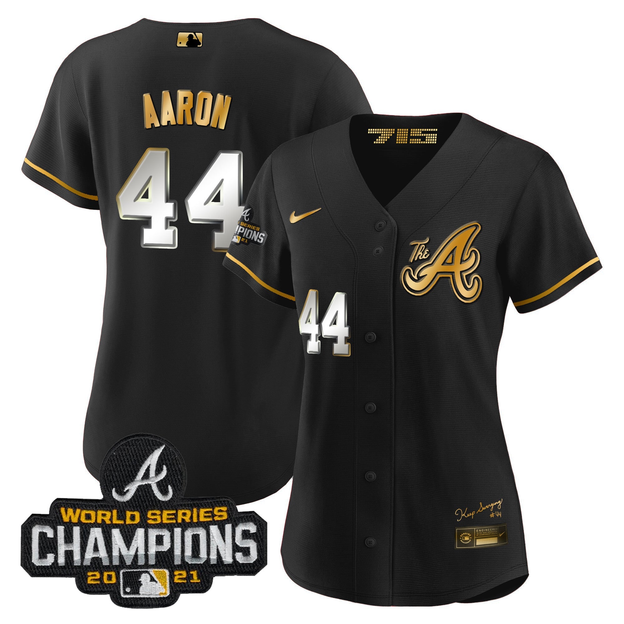 Women’s Atlanta Champions City Connect Gold Jersey