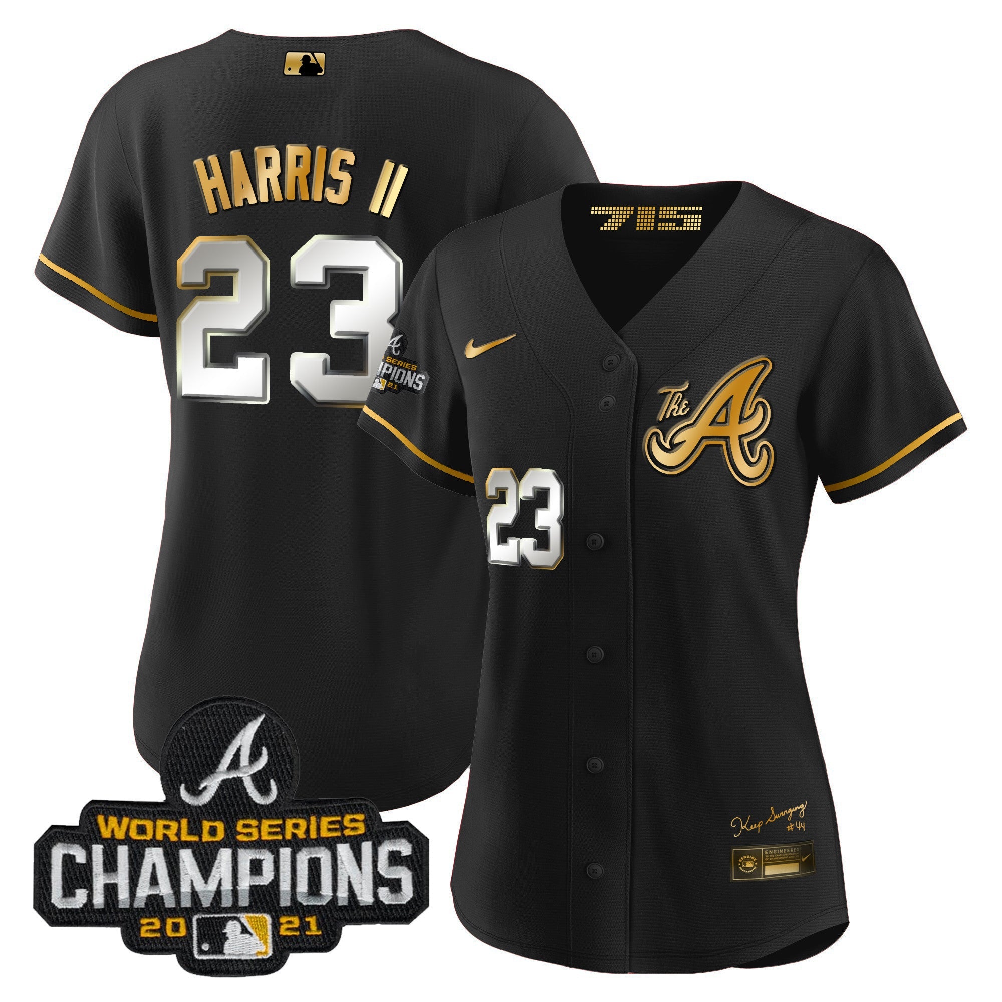 Women’s Atlanta Champions City Connect Gold Jersey