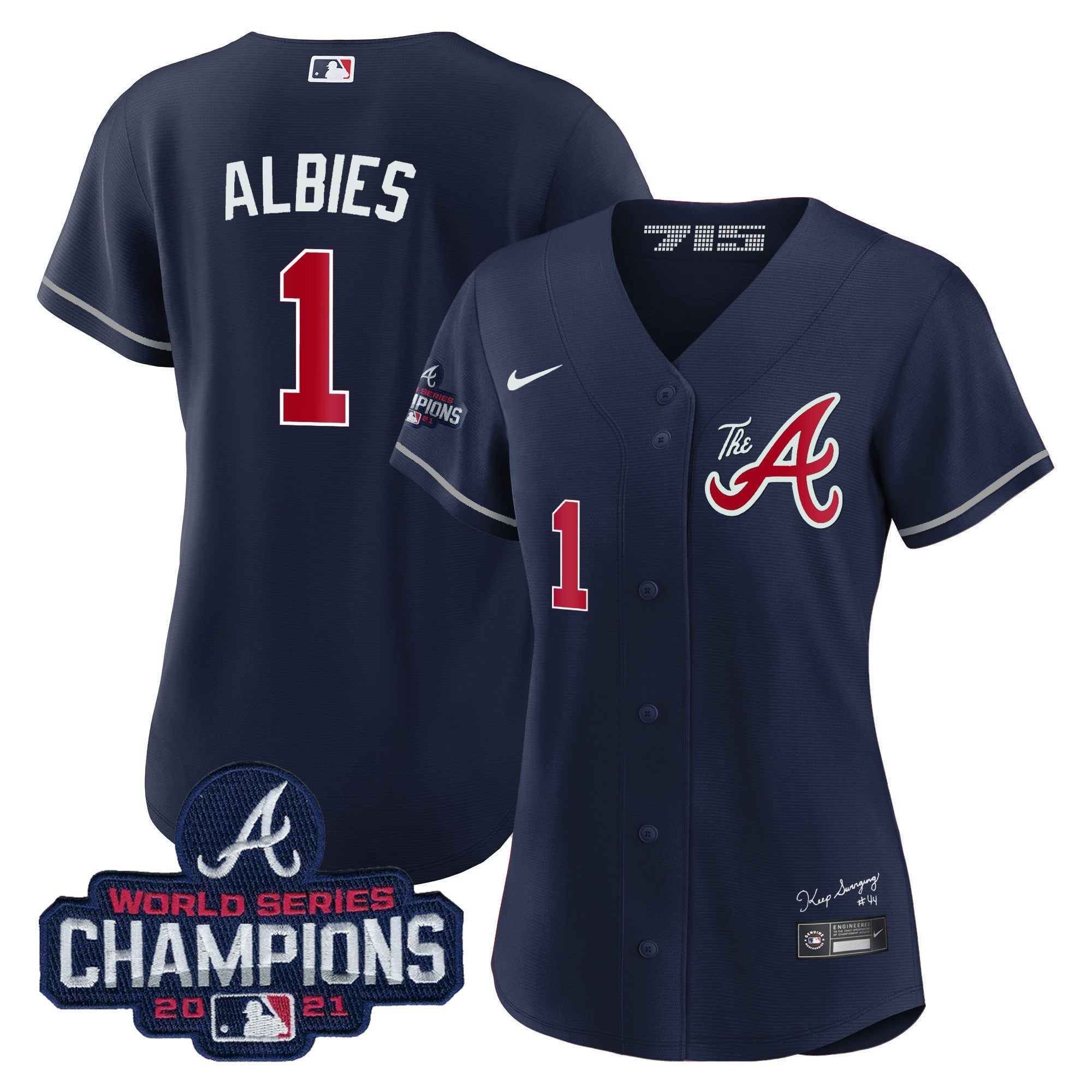 Women’s Atlanta Champions City Connect Gold Jersey