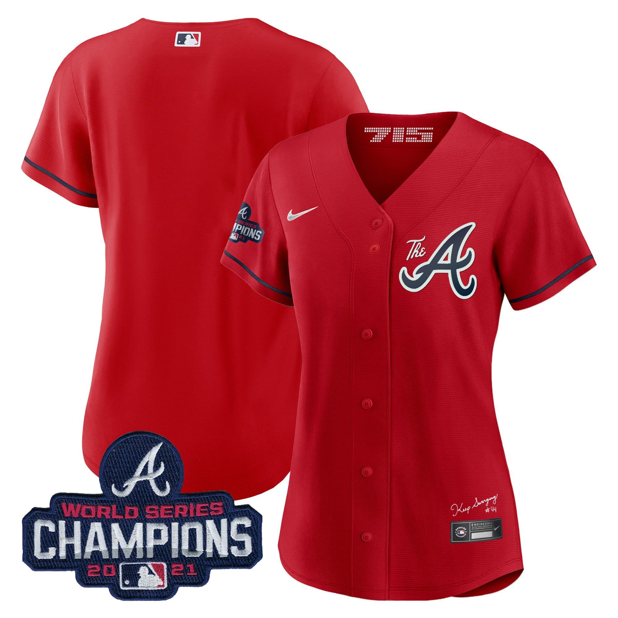 Women’s Atlanta Champions City Connect Gold Jersey