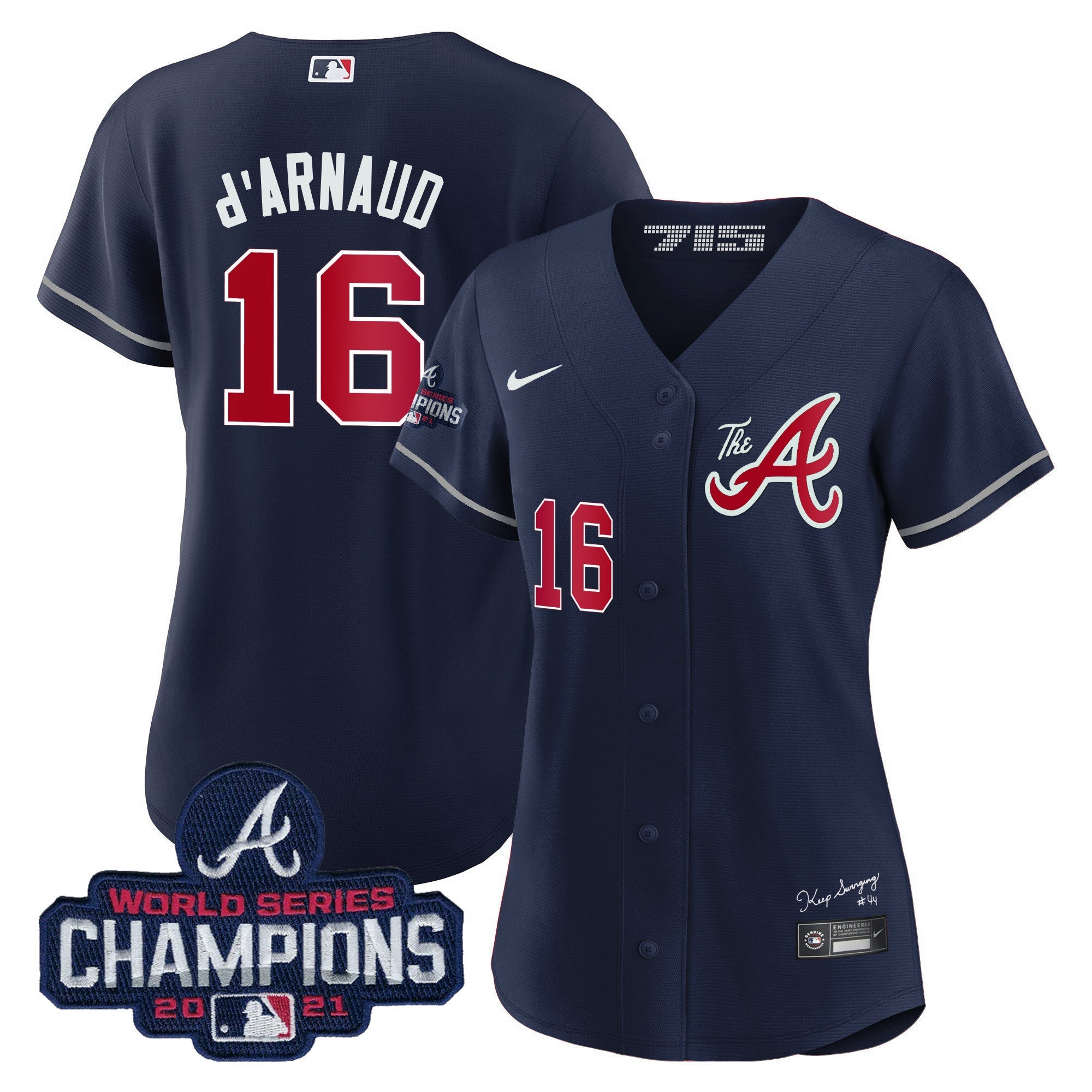 Women’s Atlanta Champions City Connect Gold Jersey