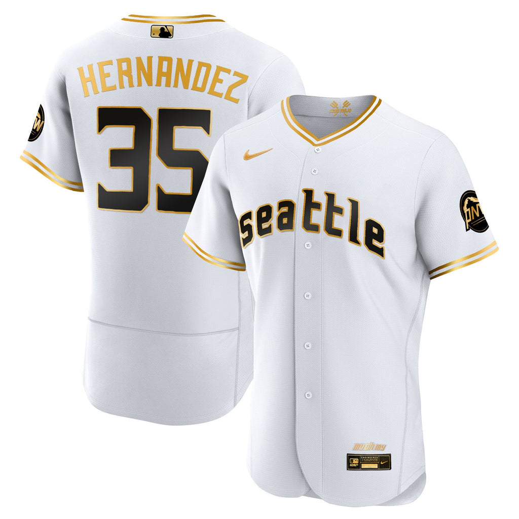 Men’s Seattle 2023 City Connect Gold Jersey