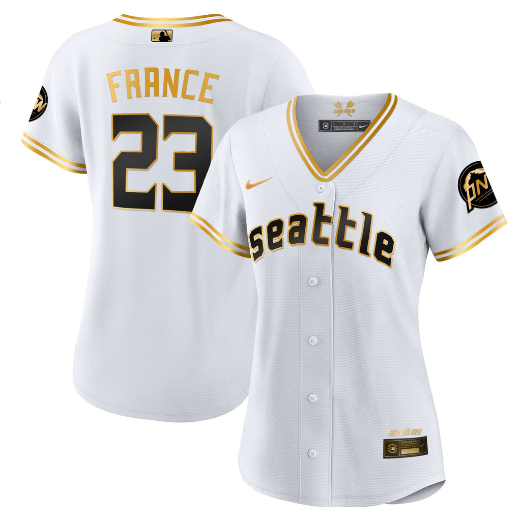 Women’s Seattle 2023 City Connect Gold Jersey