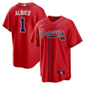 Ozzie Albies Atlanta Red Jersey