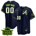 Atlanta Atliens The A Baseball Custom Jersey