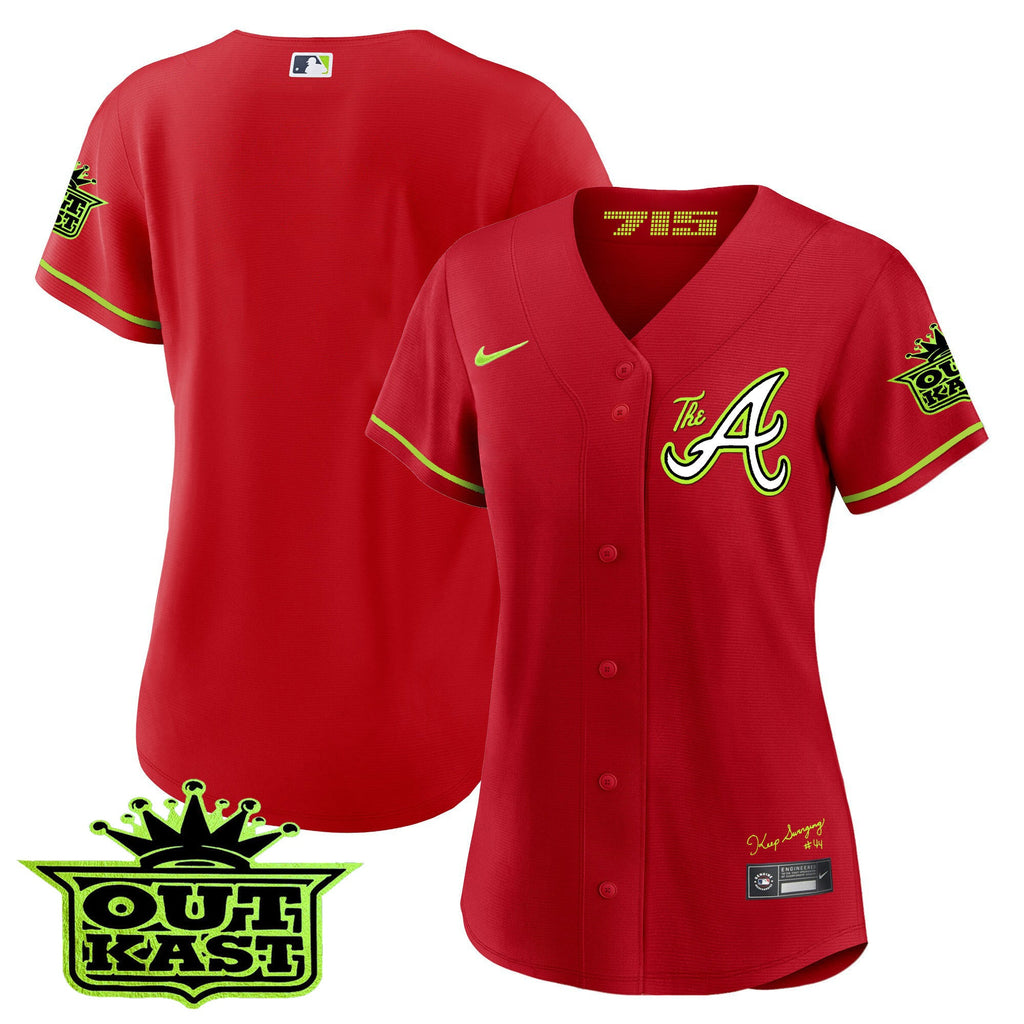 Women’s Atlanta Atliens The A Baseball Jersey