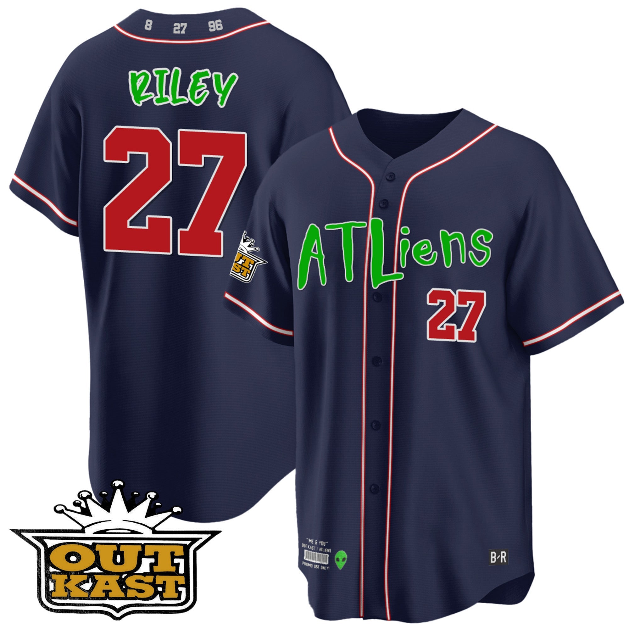 Men’s Atlanta Atliens Cool Base Jersey