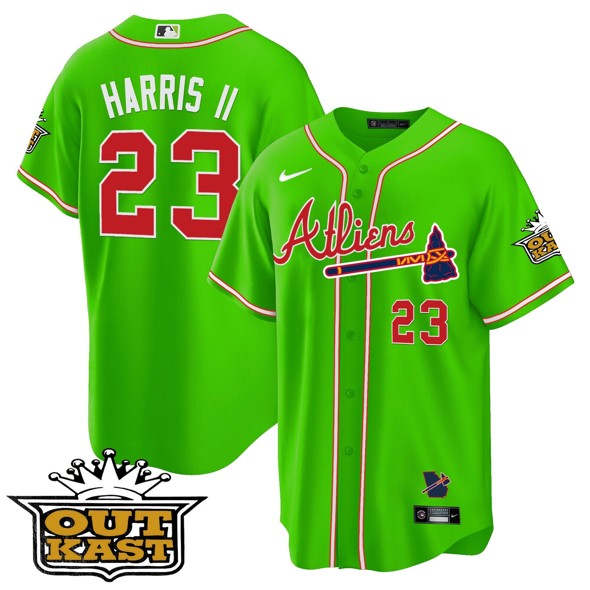Men’s Atlanta Atliens Cool Base Jersey