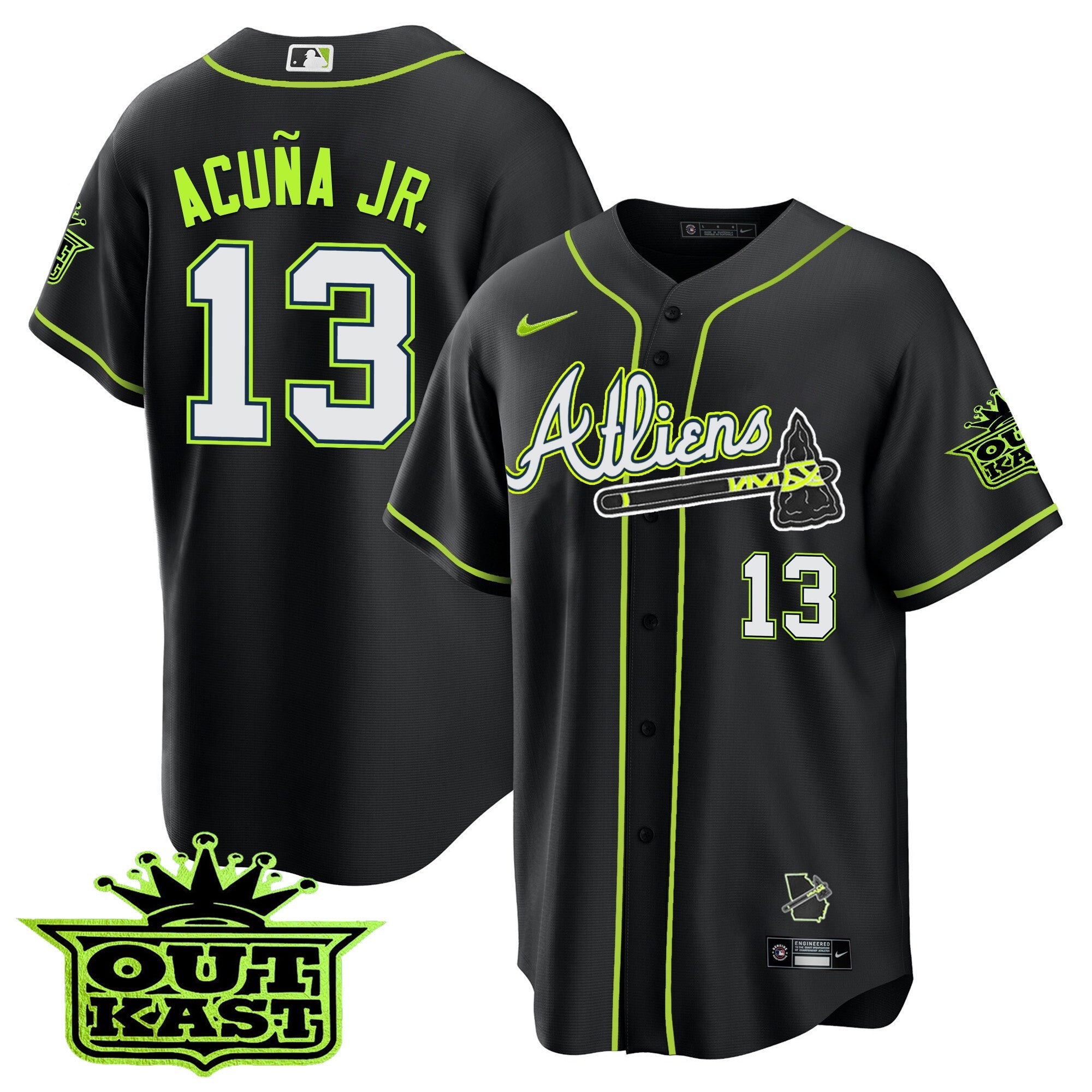 Men’s Atlanta Atliens Cool Base Jersey