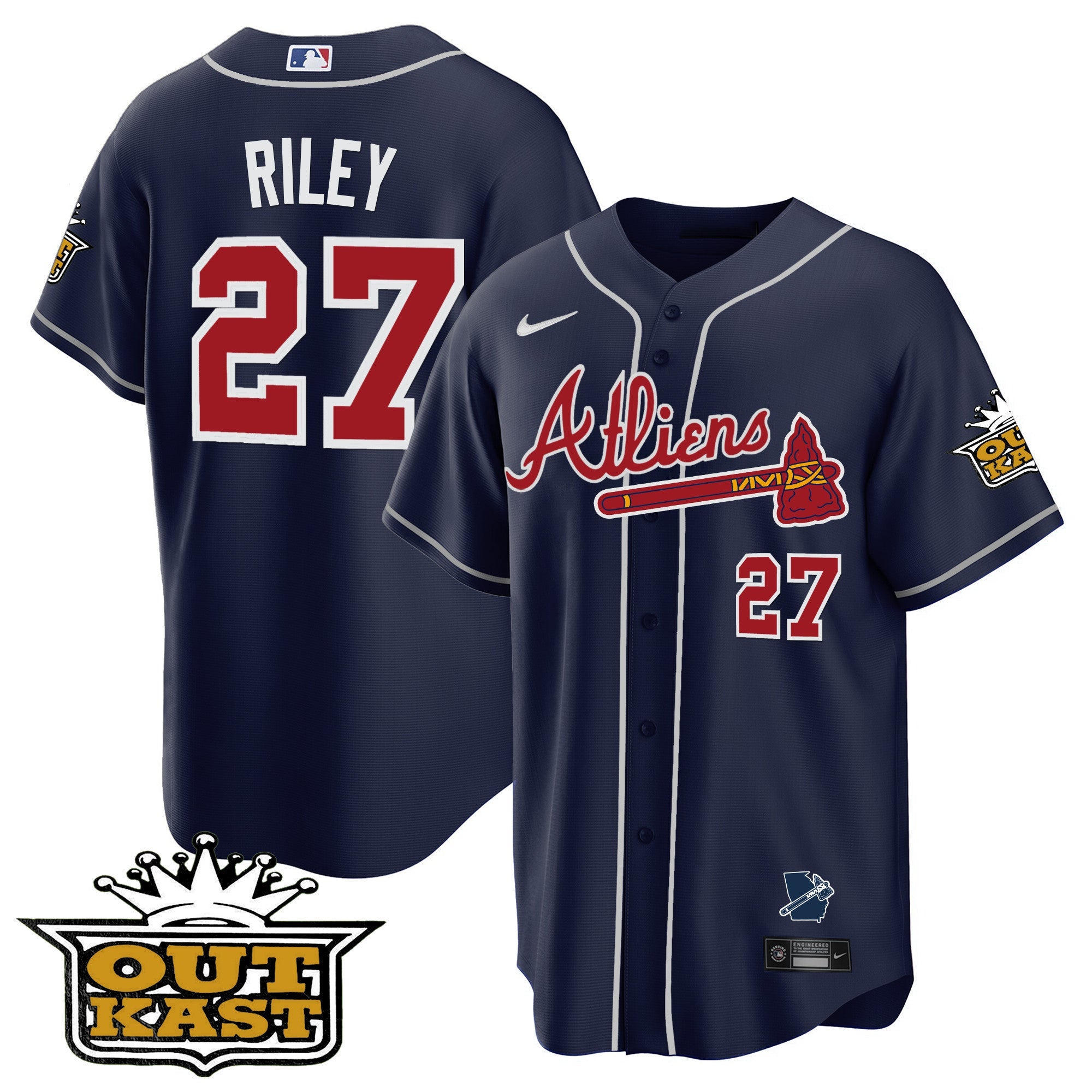Men’s Atlanta Atliens Cool Base Jersey V2
