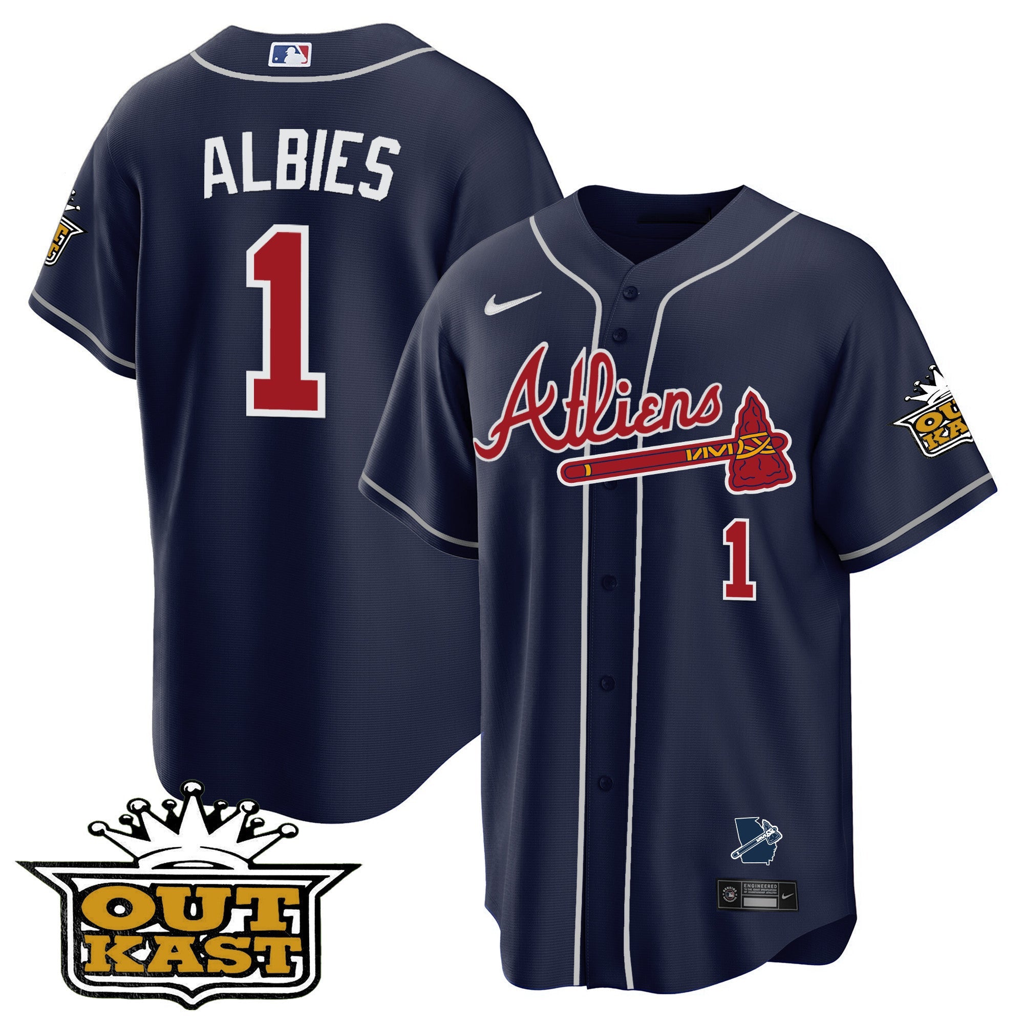 Men’s Atlanta Atliens Cool Base Jersey V2