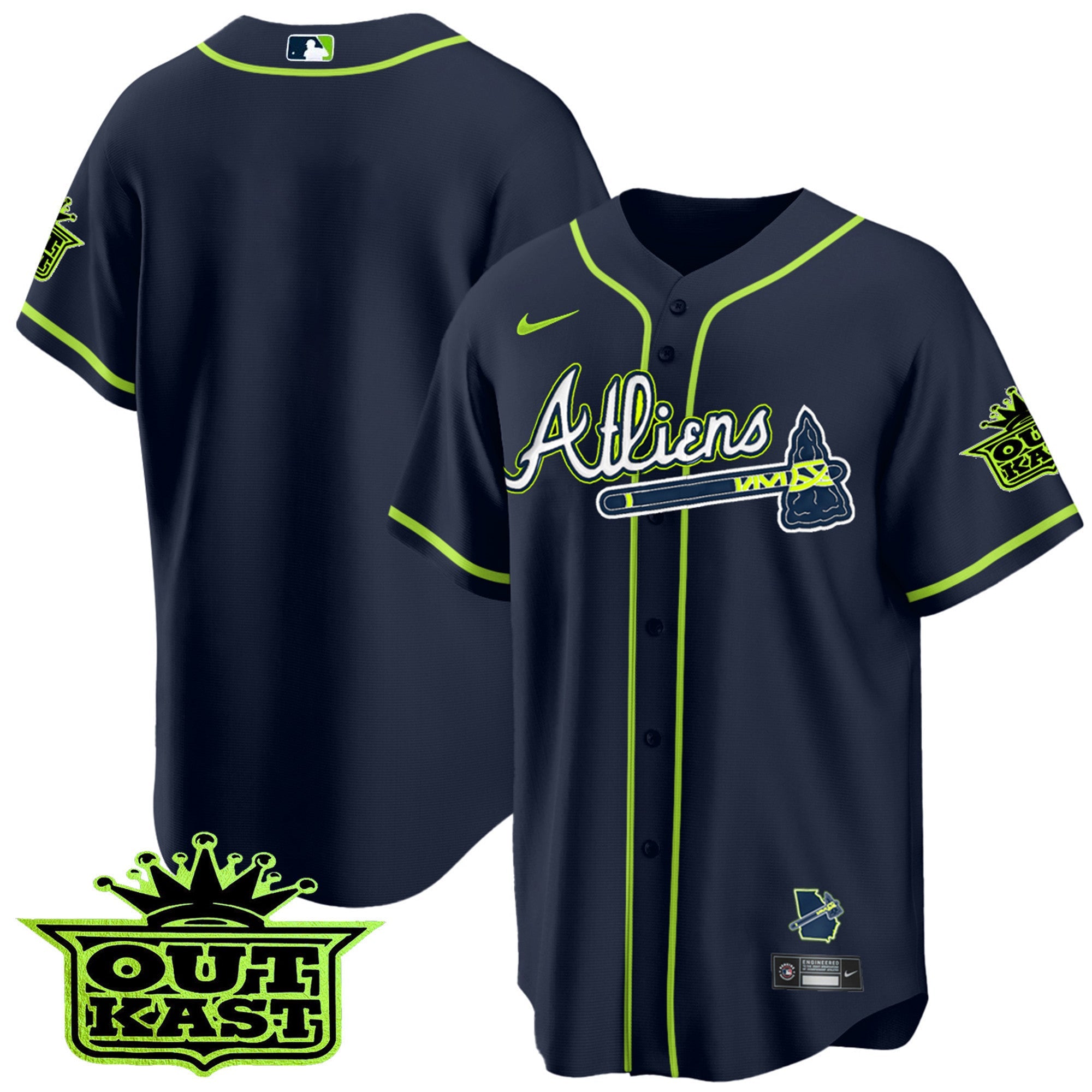 Men’s Atlanta Atliens Cool Base Jersey V2