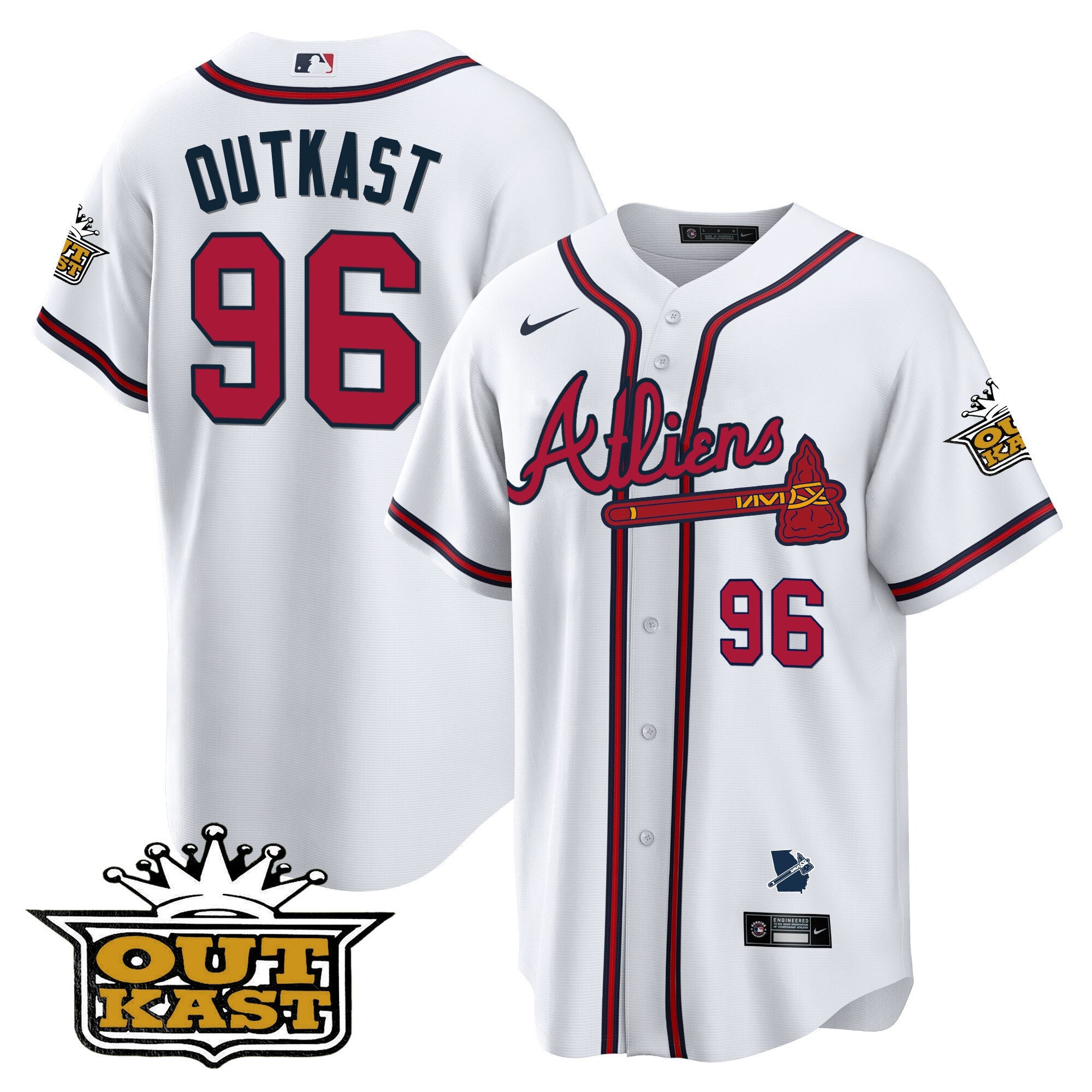 Men’s Atlanta Atliens Cool Base Jersey V2