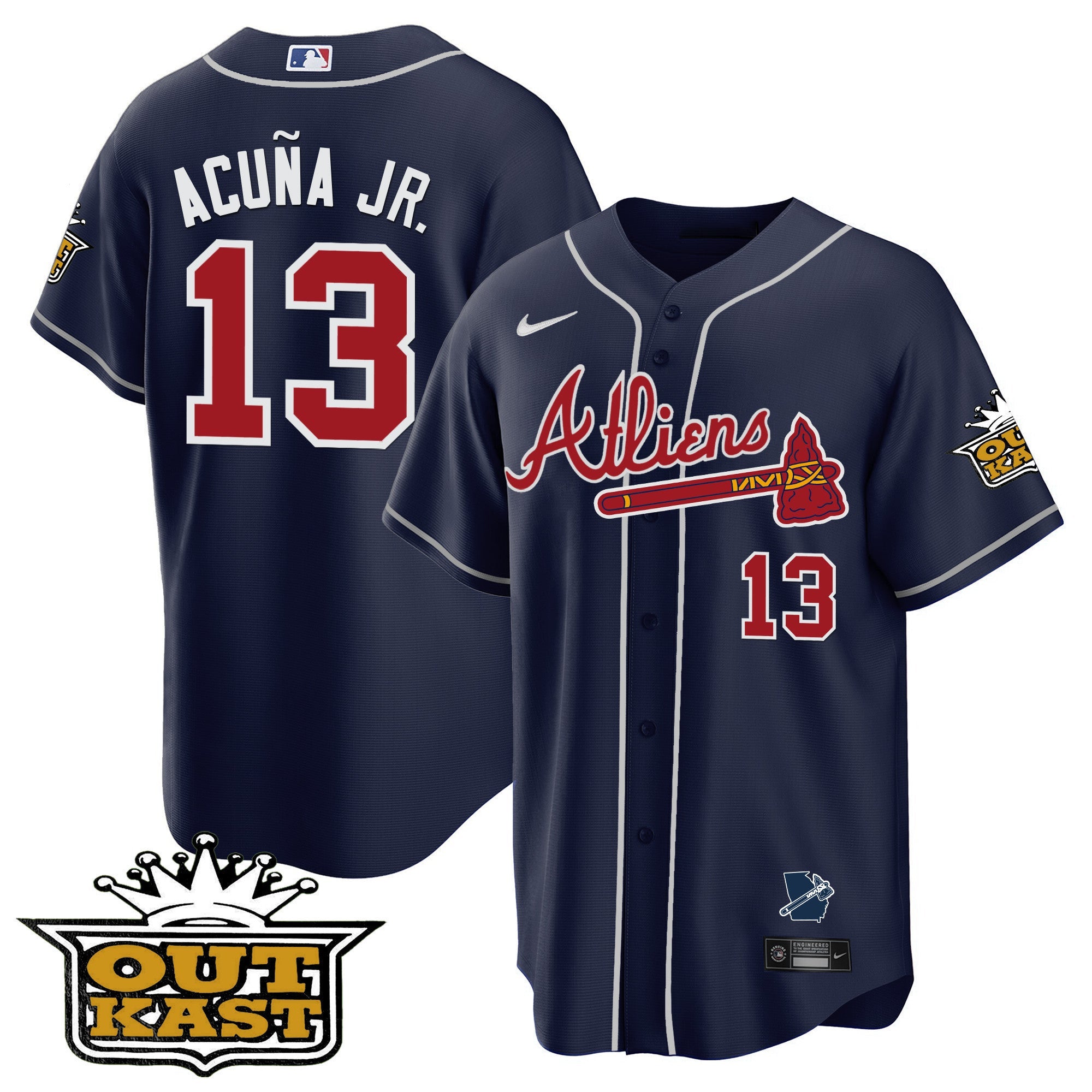 Men’s Atlanta Atliens Cool Base Jersey V2