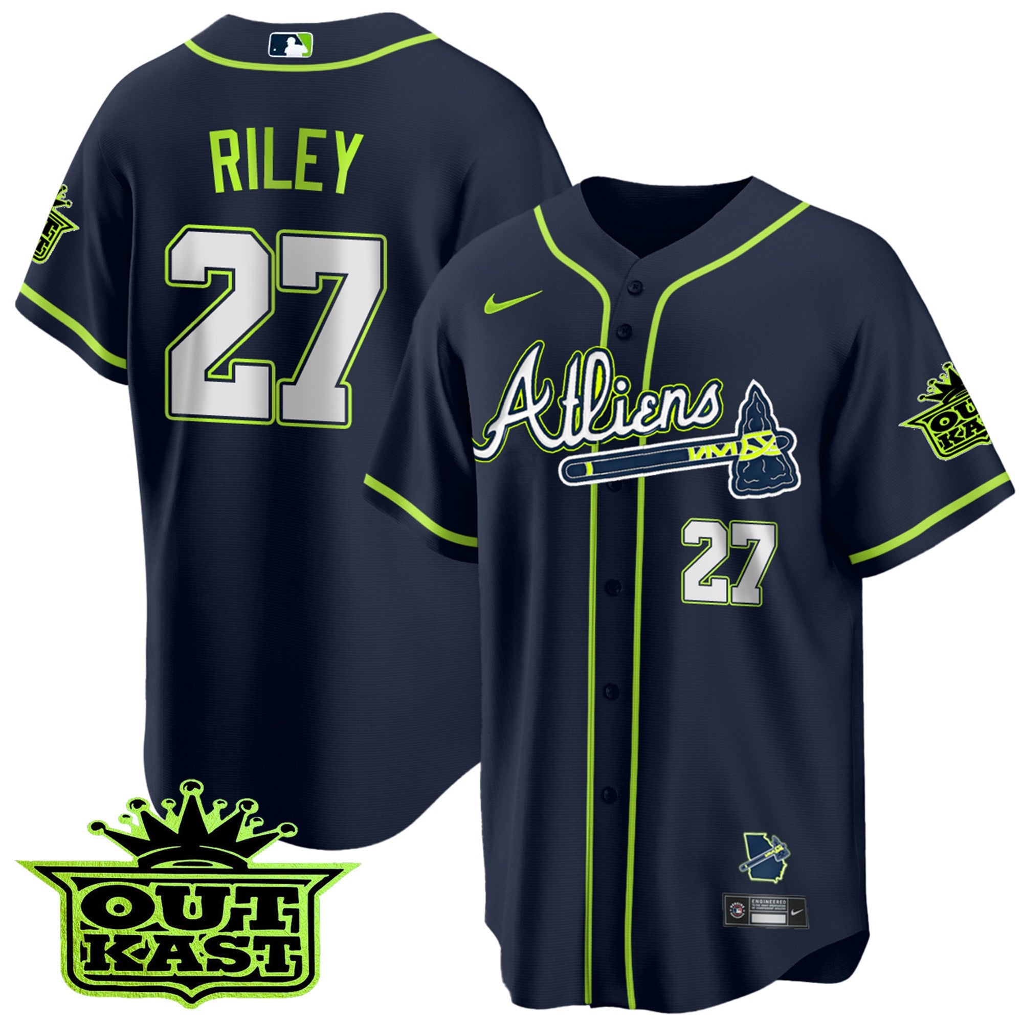 Men’s Atlanta Atliens Cool Base Jersey V2