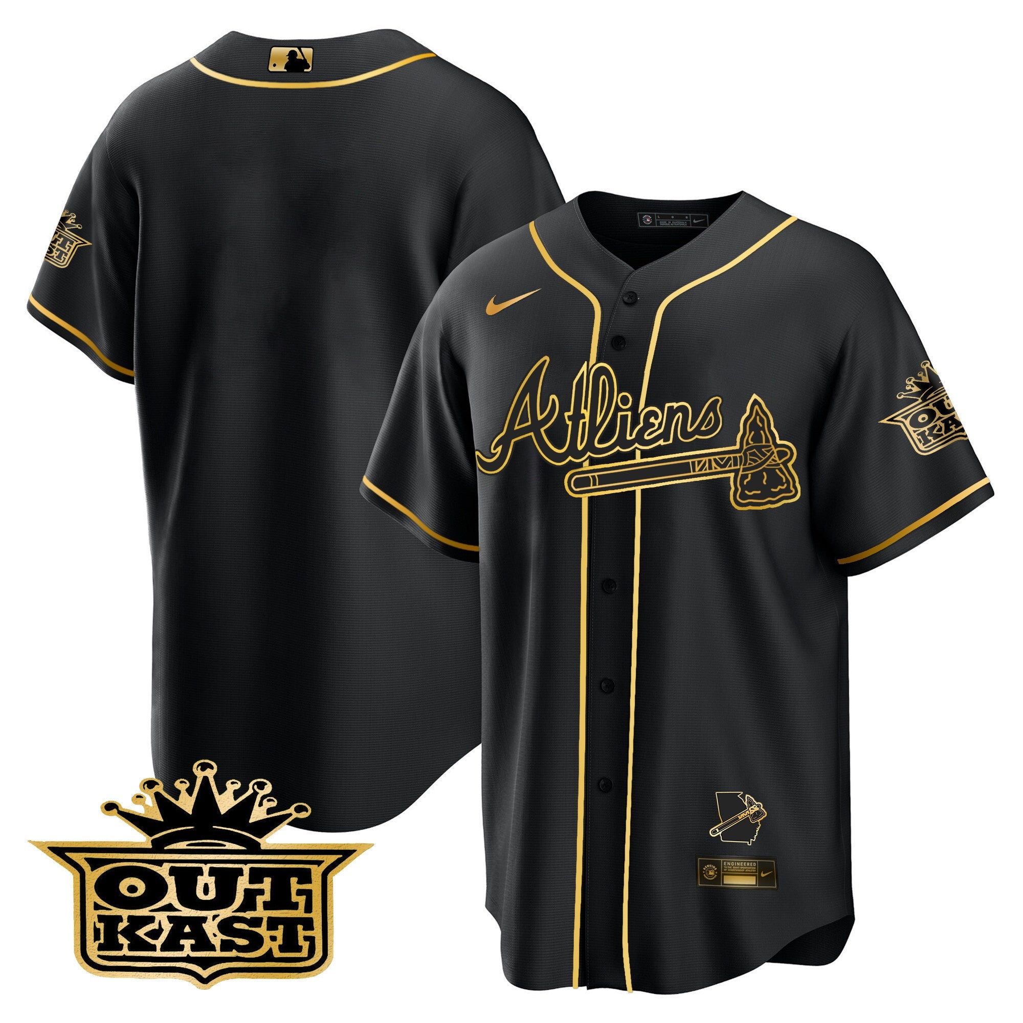 Men’s Atlanta Atliens Cool Base Jersey V2