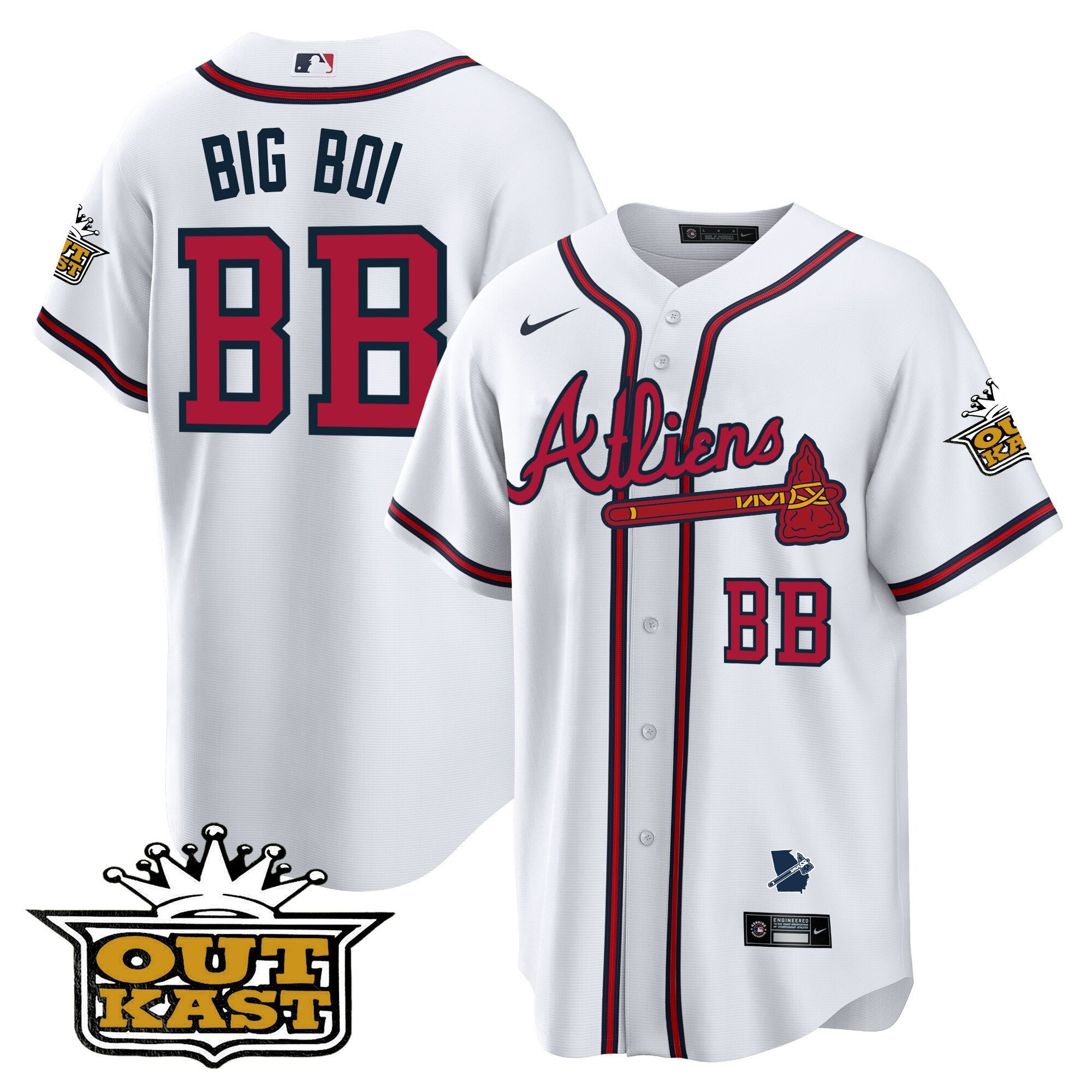 Men’s Atlanta Atliens Cool Base Jersey V2