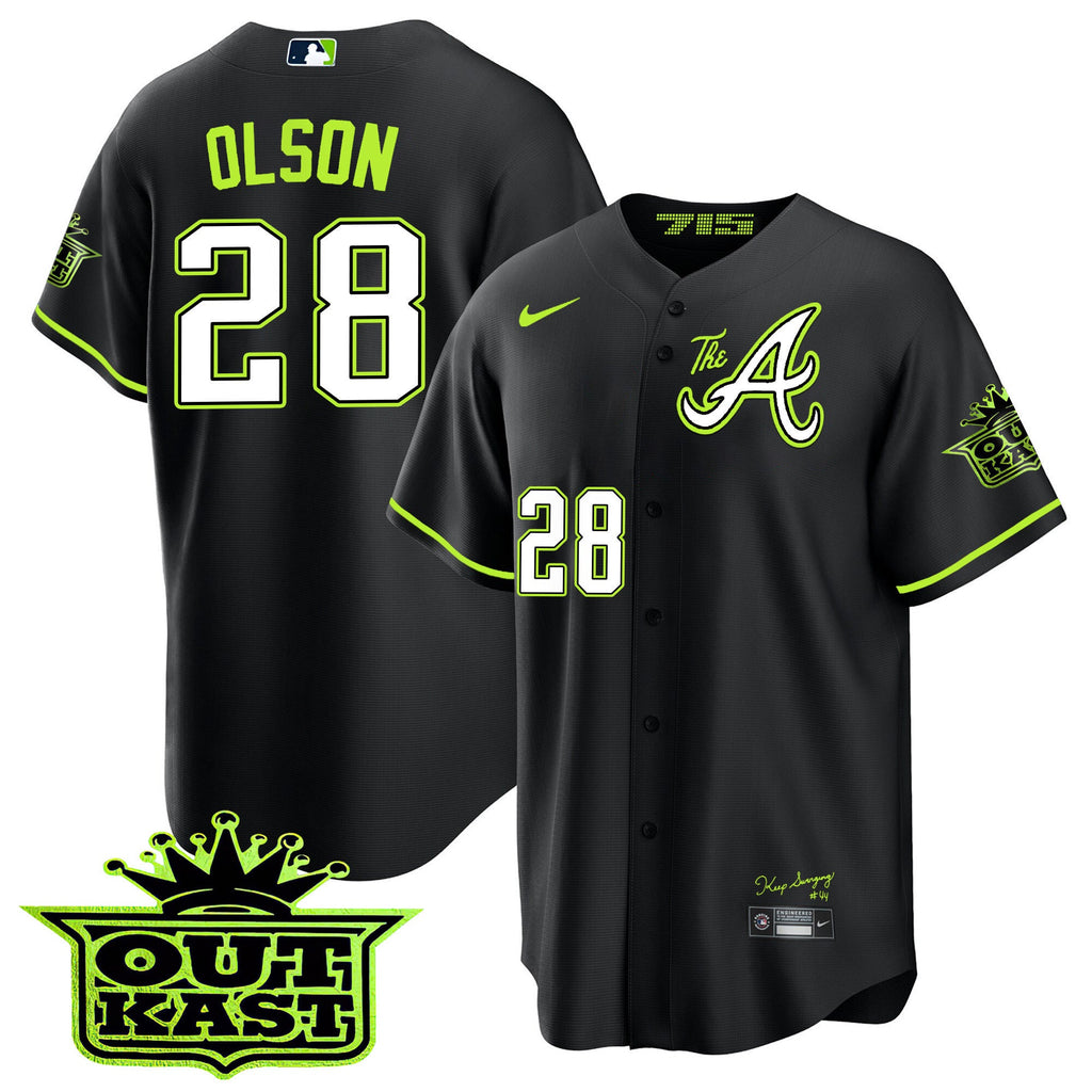 Men’s Atlanta Atliens The A Cool Base Jersey