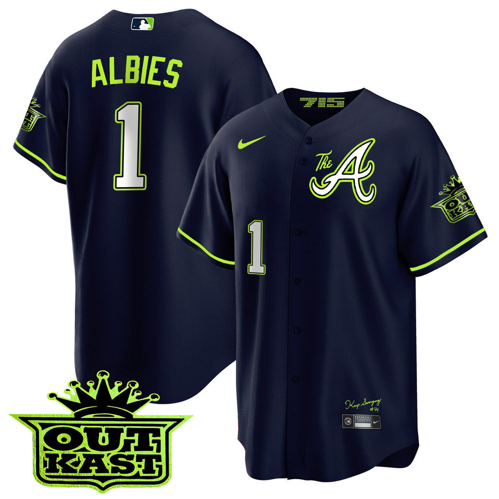 Men’s Atlanta Atliens The A Cool Base Jersey