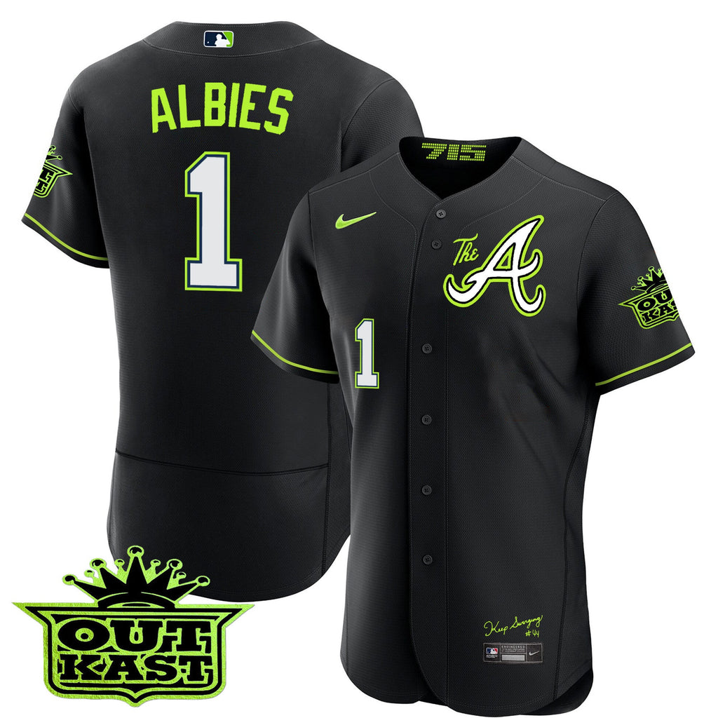 Men’s Atlanta Atliens The A Flex Base Jersey