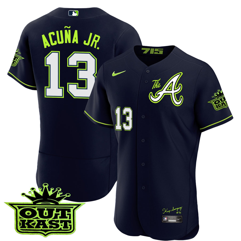 Men’s Atlanta Atliens The A Flex Base Jersey