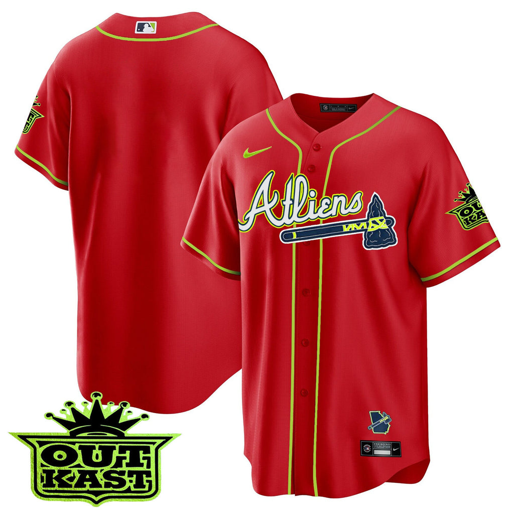Youth’s Atlanta Atliens Cool Base Jersey
