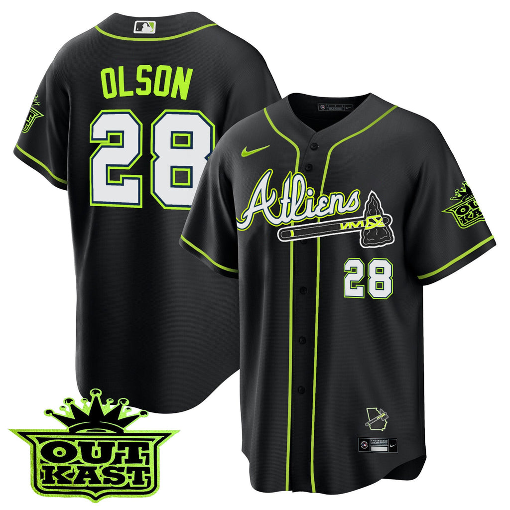 Youth’s Atlanta Atliens Cool Base Jersey