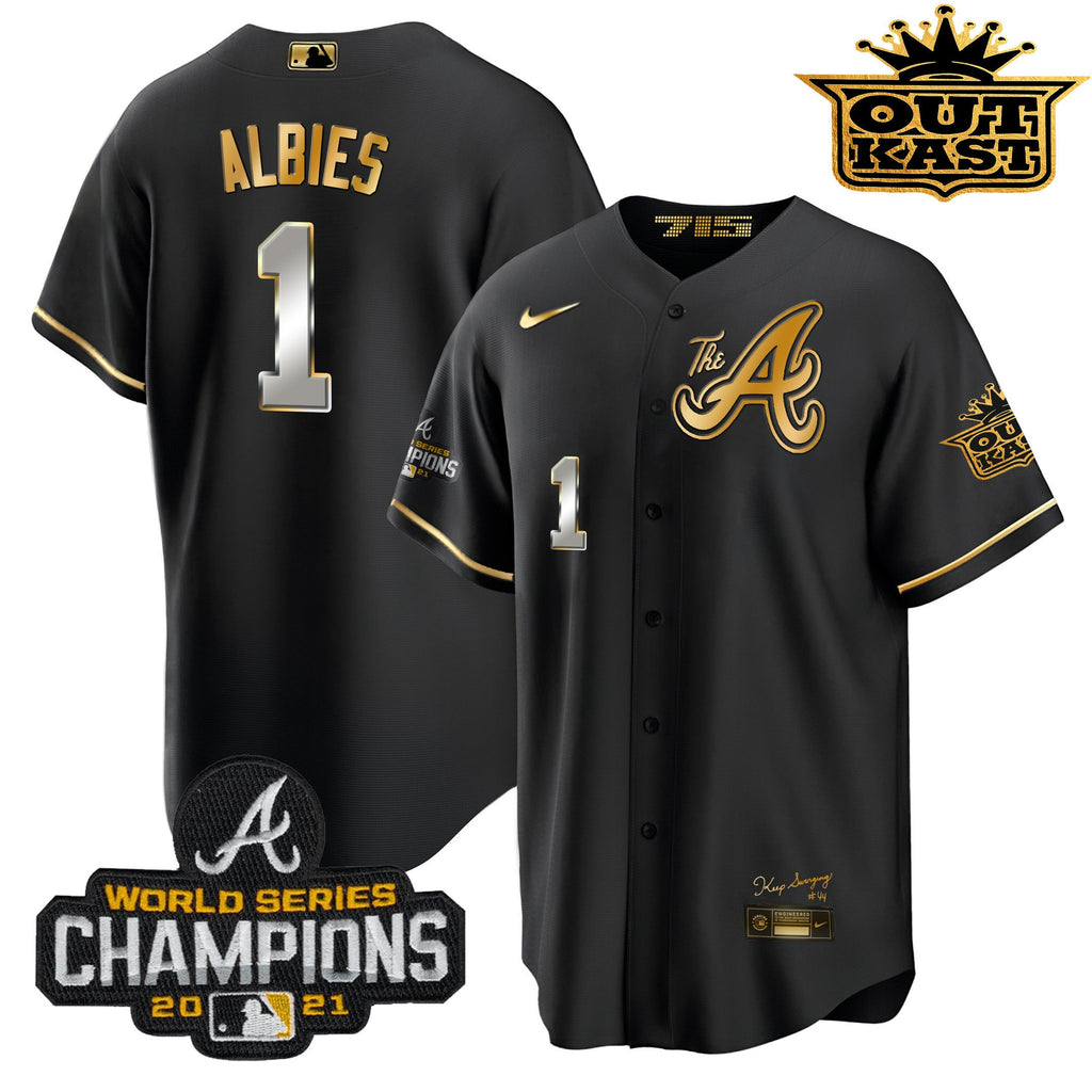 Men’s Atlanta Outkast Gold The A Cool Base Jersey