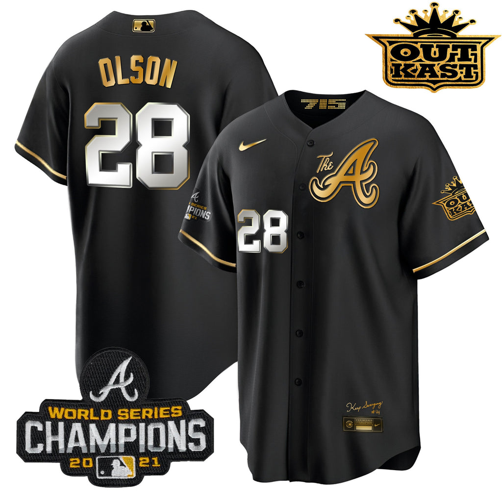 Men’s Atlanta Outkast Gold The A Cool Base Jersey