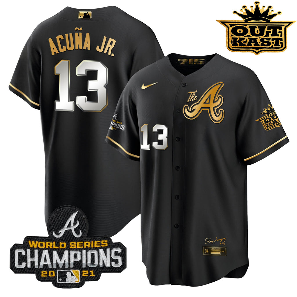 Men’s Atlanta Outkast Gold The A Cool Base Jersey