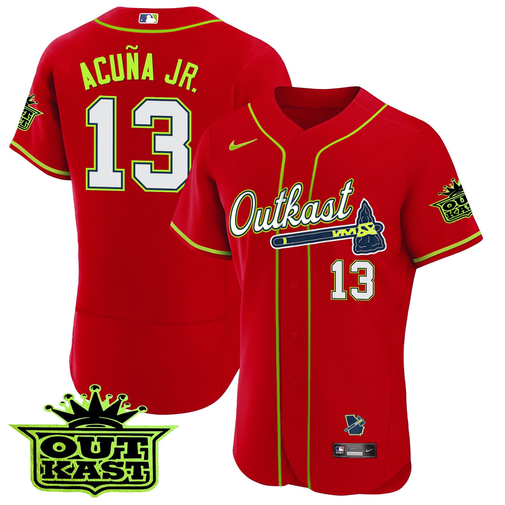 Men’s Atlanta Outkast Flex Base Jersey