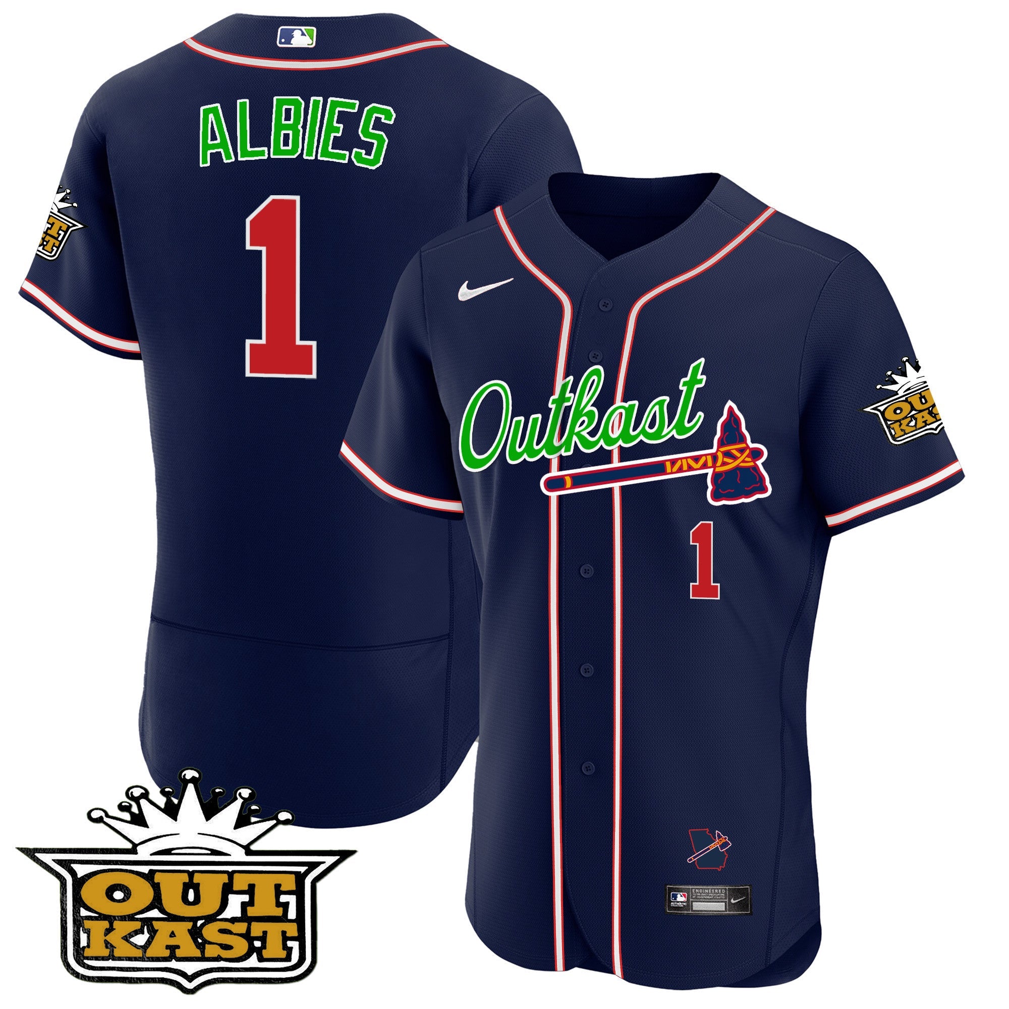 Men’s Atlanta Outkast Flex Base Jersey