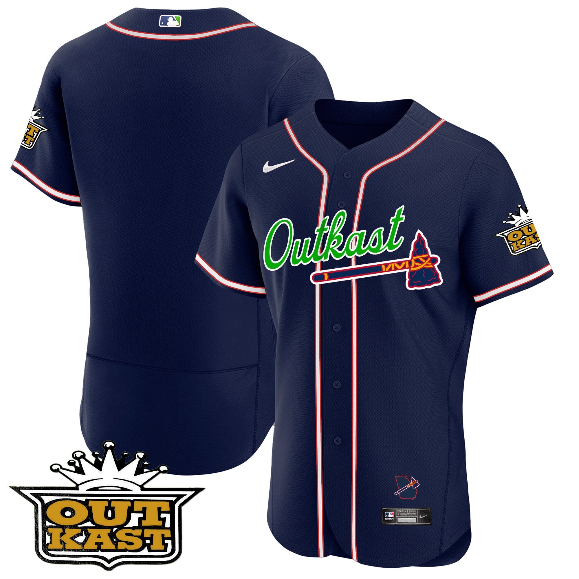 Men’s Atlanta Outkast Flex Base Jersey