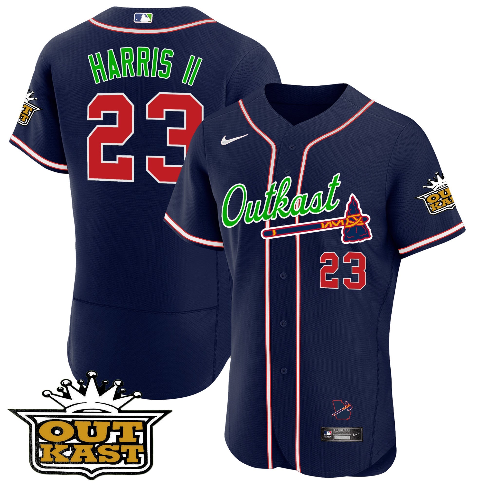 Men’s Atlanta Outkast Flex Base Jersey