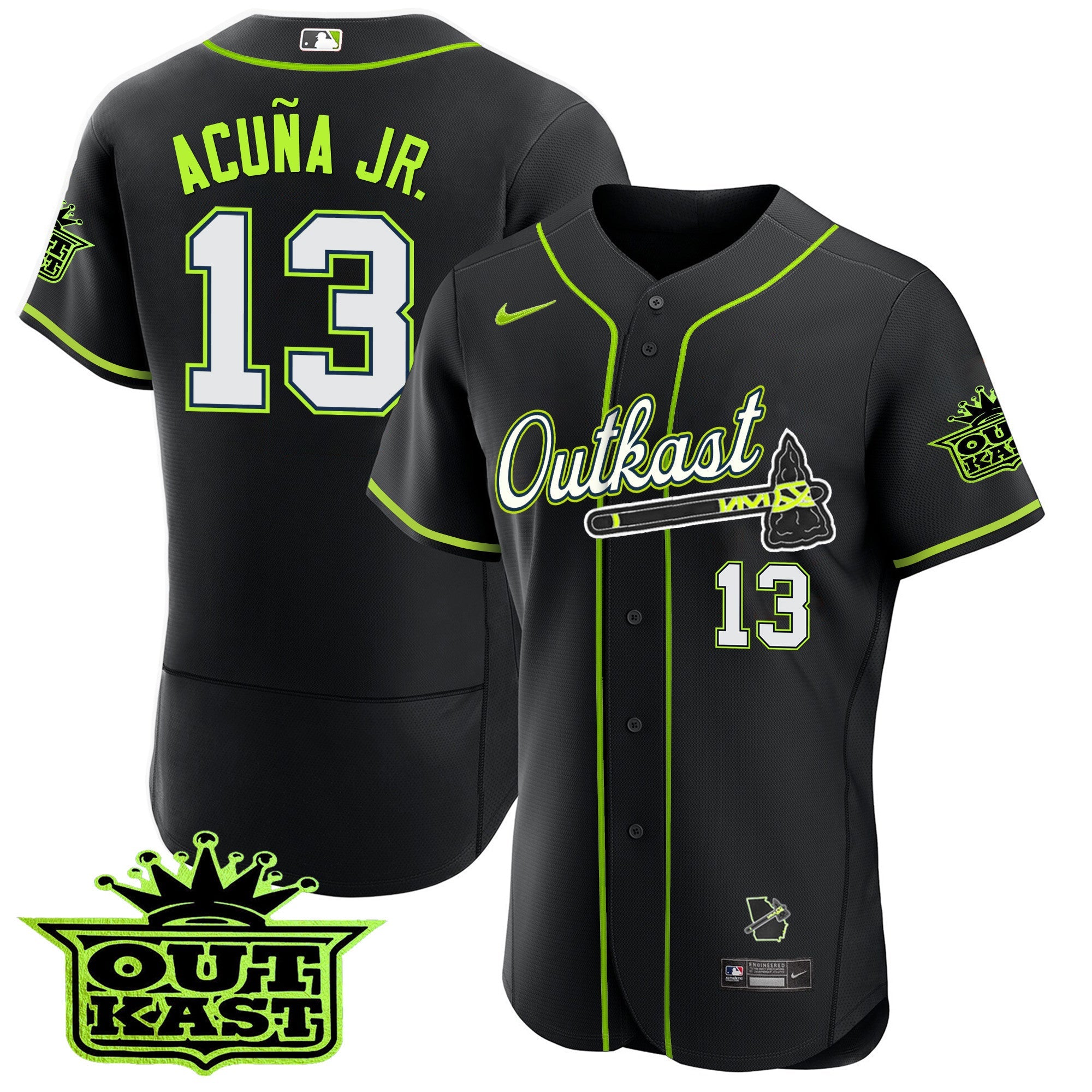Men’s Atlanta Outkast Flex Base Jersey
